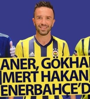 Mert Hakan Yandaş, Caner Erkin ve Gökhan Gönül Fenerbahçe’de