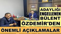 MHP Gebze’de Aday olan Bülent Özdemir’den önemli açıklamalar