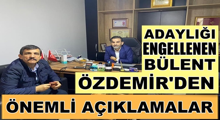  MHP Gebze’de Aday olan Bülent Özdemir’den önemli açıklamalar