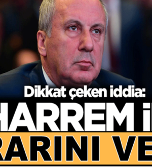 Muharrem İnce parti kuracakmı kurmayacakmı? Kararını verdi