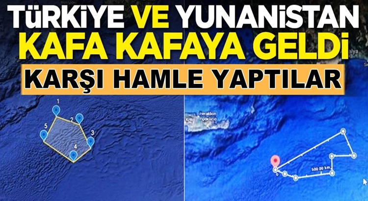  Türkiye ve Yunanistan Doğu Akdeniz’de kafa kafaya geldi