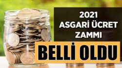 Asgari ücret belli oldu 2021’de asgari ücret ne kadar oldu?