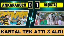 Beşiktaş Ankaragücü deplasmanından Vida’nın gölüyle galip dönüyor