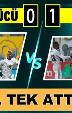 Beşiktaş Ankaragücü deplasmanından Vida’nın gölüyle galip dönüyor