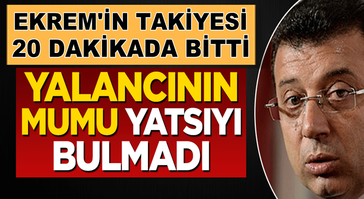  Ekrem İmamoğlu’nun İBB’deki yalanları bir bir ortaya çıkıyor