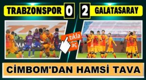 Galatasaray, Trabzonspor’u Süper Lig’de yenerek liderliğe yükseldi