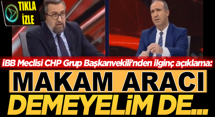  İBB CHP Meclis üyesi Av. İsmail Doğan Subaşı’ndan makam aracı yorumu