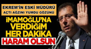 İBB eski müdürü Ali Evren Özsoy’dan Ekrem İmamoğlu’na sert sözler