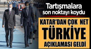 Katar’dan ses getirecek Türkiye açıklaması: Yatırımlara devam edeceğiz