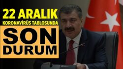 Koronavirüs 22 Aralık Tablosunu Bakan Fahrettin Koca açıkladı