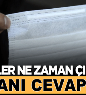 Koronavirüs maskelerini ne zaman çıkartacağız  uzmanı cevapladı