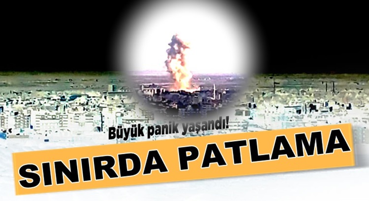  Türkiye Suriye sınırında  Resulayn’da patlama meydana geldi