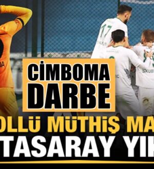 Galayasaray, Konya deplasmanında ummadığı bir yenilgi aldı