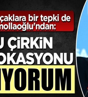 Temel Karamollaoğlu ‘Bu çirkin provokasyonu esefle kınıyorum