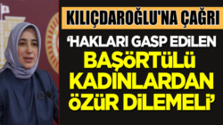 Ak Parti’li Özlem Zengin’den CHP Lideri Kemal Kılıçdaroğlu’na çağrı