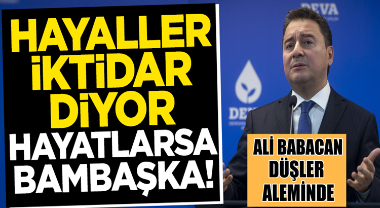  Ali Babacan’ı rüyasından seçim anketleri uyandırdı