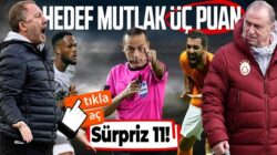 Beşiktaş-Galatasaray derbisinin muhtemel ilk 11’i