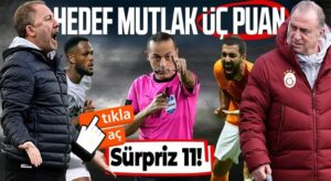 Beşiktaş-Galatasaray derbisinin muhtemel ilk 11’i