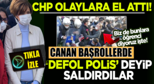 Canan Kaftancıoğlu destekli Boğaziçi Üniversitesi’nde olaylar çıktı