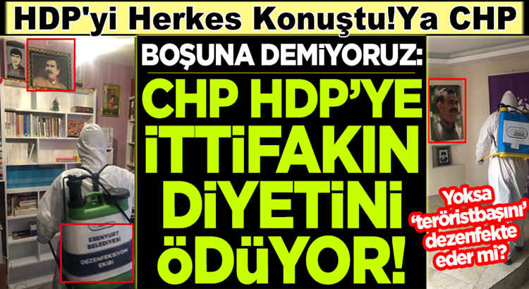  CHP’li Esenyurt belediyesi HDP ile ittifakın diyetini ödüyor