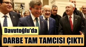 CHP’nin izinden giden Ahmet Davutoğlu’ndan tutarsız ‘darbe’ tepkisi