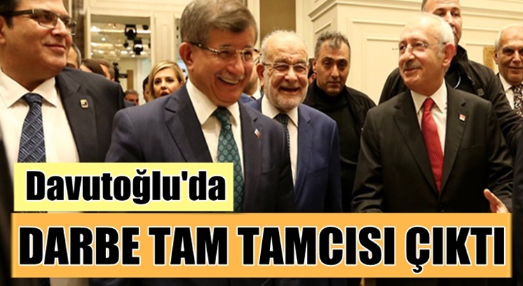  CHP’nin izinden giden Ahmet Davutoğlu’ndan tutarsız ‘darbe’ tepkisi