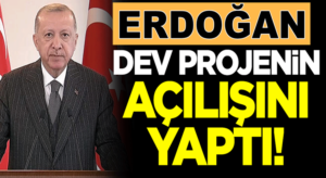 Cumhurbaşkanı Erdoğan Diyarbakır’daki dev yatırımların açılışını yaptı