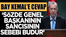 Cumhurbaşkanı Erdoğan “Sözde genel başkanının sancısı budur”