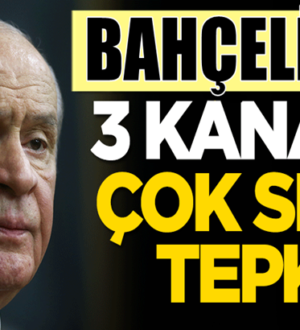 Devlet Bahçeli’den Haber Türk, Krt Tv ve Halk Tv’ye çok sert tepki