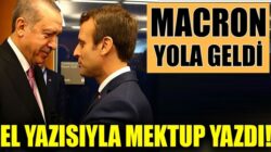 Dışişleri Bakanı Mevlüt Çavuşoğlu duyurdu: Macron,Erdoğan’a mektup yazdı