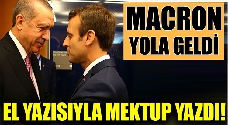  Dışişleri Bakanı Mevlüt Çavuşoğlu duyurdu: Macron,Erdoğan’a mektup yazdı