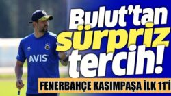 Erol Bulut, Fenerbahçe Kasımpaşa  maçının kadrosunu şekillendirdi