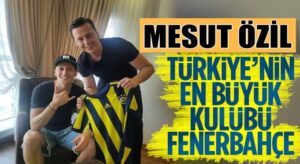 Fenerbahçe’ye transferi an meselesi olan Mesut Özil’den Kadıköy cevabı