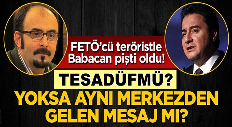  Fetöcü hain Emre Uslu İle Ali Babacan’dan Twitter’dan aynı mesaj