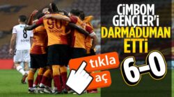 Galatasaray’dan Gençlerbirliği ağlarına yarım düzüne gol