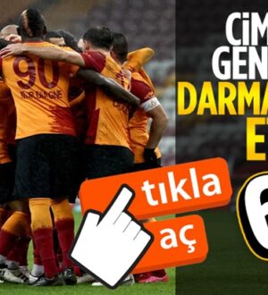 Galatasaray’dan Gençlerbirliği ağlarına yarım düzüne gol