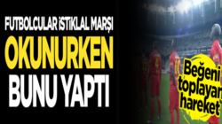 Göztepe’nin Hocası Ünal Karaman Futbolcularına İstiklal Marşı Okuttu