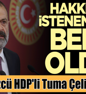 HDP’li Tecavüzcü vekil Tuma Çelik hakkında yeni gelişme