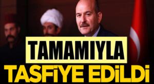 İçişleri Bakanı Süleyman soylu açıkladı: Tamamen tasfiye edildi
