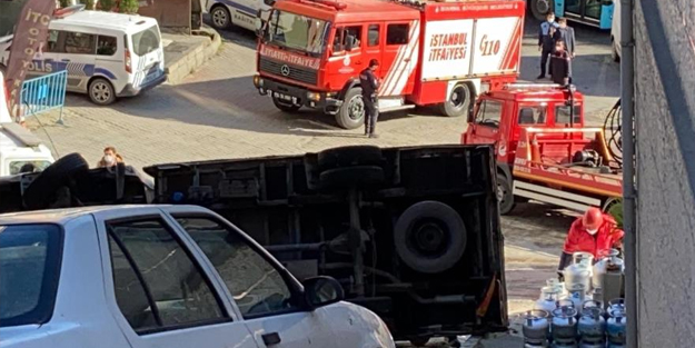  İstanbul Kağıthane’de faciaya ramak kaldı