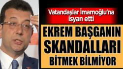 İstanbul’da Vatandaşlar İBB Başkanı Ekrem İmamoğlu’na isyan etti