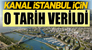 Kanal İstanbul için Bakan Murat Kurum tarih verdi