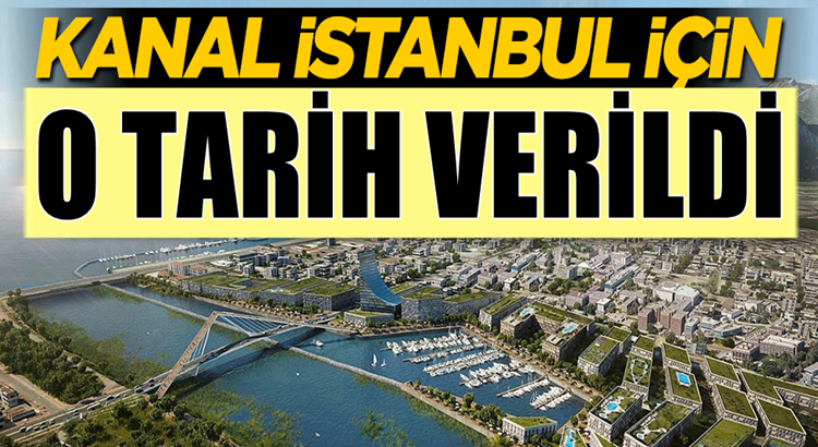  Kanal İstanbul için Bakan Murat Kurum tarih verdi