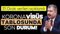 Koronavirüs 31 ocak Türkiye tablosunu sağlık bakanlığı açıkladı