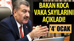 Koronavirüs Türkiye 4 Ocak tablosunu sağlık bakanı Fahrattin Koca duyurdu