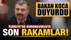 Koronavirüs 8 ocak Türkiye Tablosunu Sağlık Bakanı Fahrettin Koca açıkladı