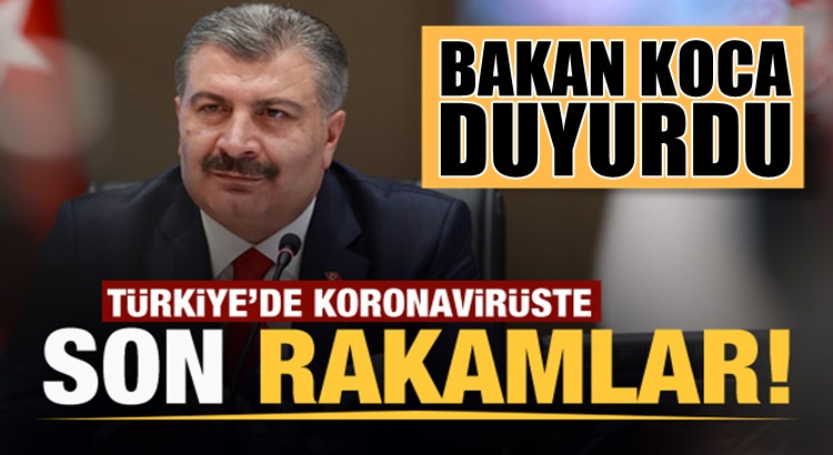  Koronavirüs 8 ocak Türkiye Tablosunu Sağlık Bakanı Fahrettin Koca açıkladı