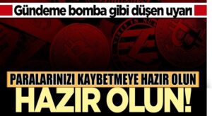 Kripto paralara yatırım yapanlar Paralarınızı kaybetmeye hazır olun