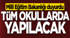 Meb duyurdu İstiklal marşı 11 ocakta tüm okullarda okunacak