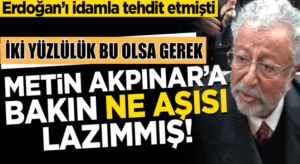 Metin Akpınar’dan, Cumhuriyet gazetesine  demokrası röportajı